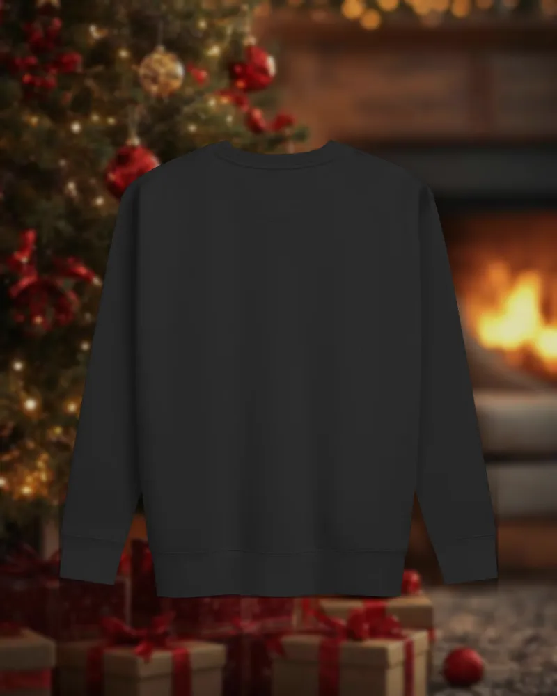 Santa’s Favorite Cowgirl™ Featuring: Ella Langley Christmas Unisex Sweatshirt, back view
